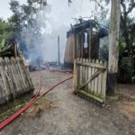 Incêndio atinge casa com idosos e crianças em Agrolândia; moradores são salvos