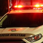 Colisão entre carro e moto deixa mulher ferida em Ibirama