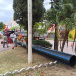 Nova rede da CASAN leva água para escola em Pouso Redondo