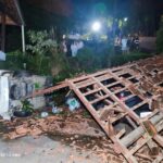 Mulher e adolescente são atropelados durante a madrugada em Vitor Meireles