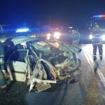 Colisão entre carros é registrada em frente à Prefeitura de Presidente Getúlio