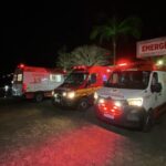 Motorista tenta fugir da Guarda Municipal pela BR-470, perde o controle e bate no meio-fio em Rio do Sul