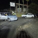 Três pessoas ficam feridas após colisão entre carro e carreta na BR-470, em Rio do Sul