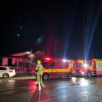 Colisão entre três veículos deixa mulher ferida no Centro de Papanduva