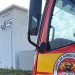 Motorista fica preso às ferragens após colisão entre carro e caminhão na BR-280 em Canoinhas