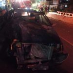 Motociclista fica ferido após colisão com carro no centro de Canoinhas