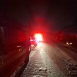 Colisão entre carro e caminhão deixa duas pessoas feridas em Três Barras