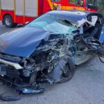 Motociclista fica ferido após colisão com carro em Canoinhas