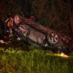 Colisão entre dois carros deixa homem ferido na BR-280, em São Bento do Sul