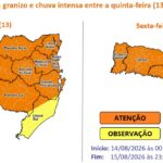 Confusão no Centro de Canoinhas termina com policial agredido e homem detido