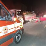 Acidente entre micro-ônibus e carreta deixa 22 mortos e cinco feridos no Paraná