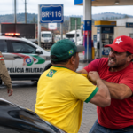 Motorista suspeito de atirar contra dois homens em Porto União é preso na BR-280, em Canoinhas