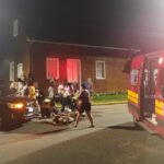 Motociclista fica ferido após colisão com carro em Canoinhas