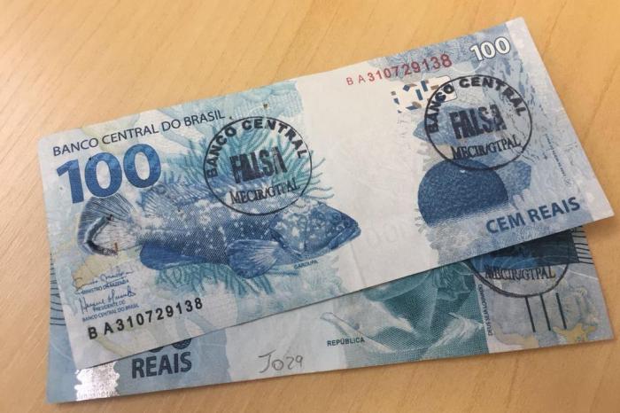 Dois homens são presos com 900 reais em notas falsas em Presidente Getúlio