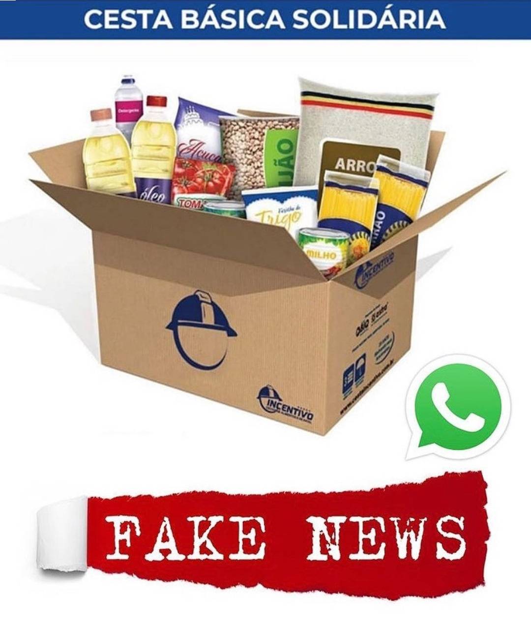 ATENÇÃO: É FAKE NEWS! Rotary de Pouso Redondo não está distribuindo cestas básicas, conforme anúncio