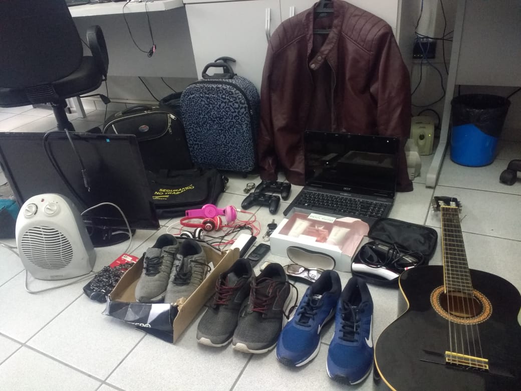 Recuperados objetos furtados em Ibirama, Rio do Sul, Aurora e Trombudo Central