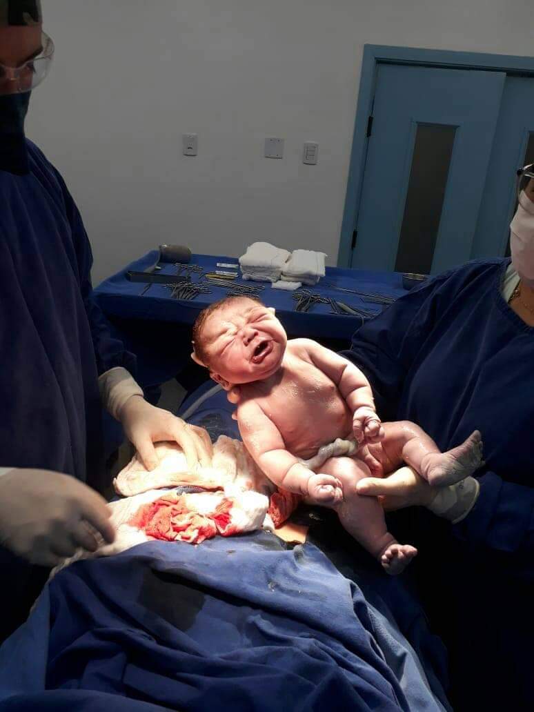 Hospital em SC registra o nascimento de “Bebê Gigante”, entenda