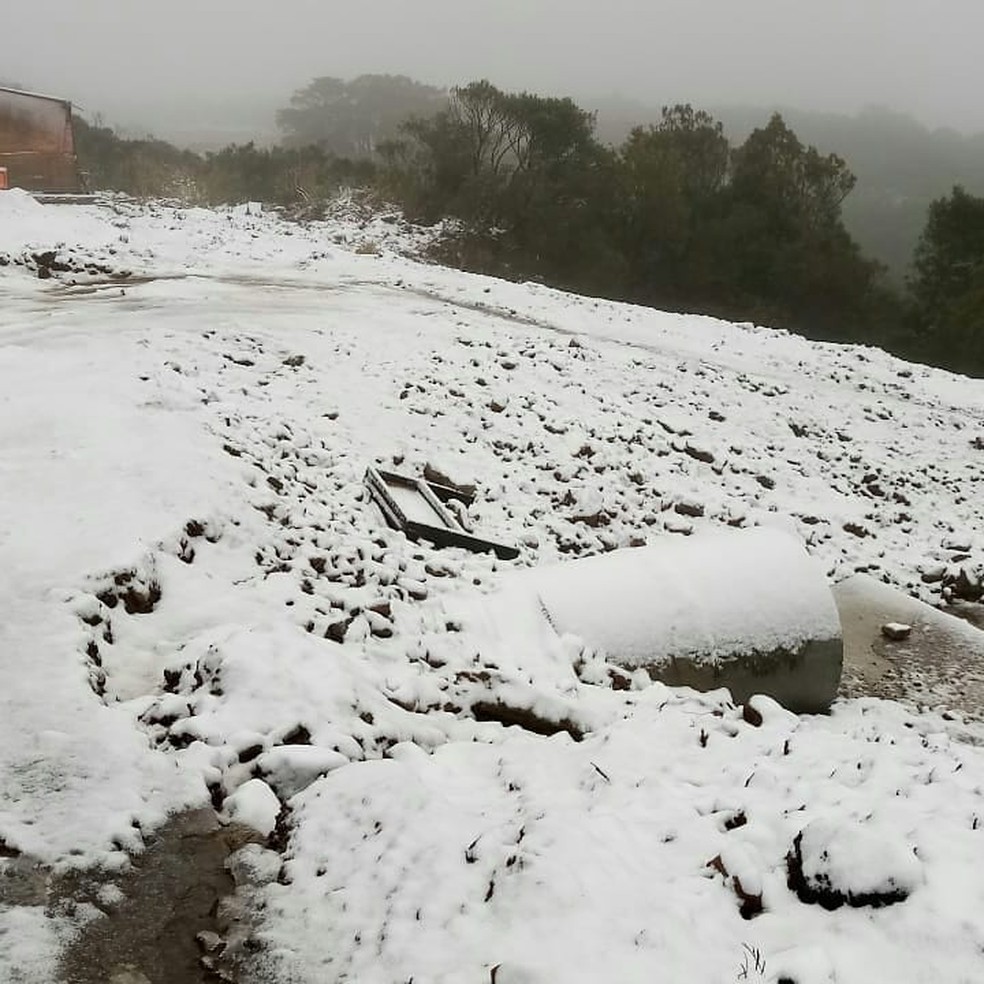 Santa Catarina pode registrar neve a partir de quinta, aponta meteorologista