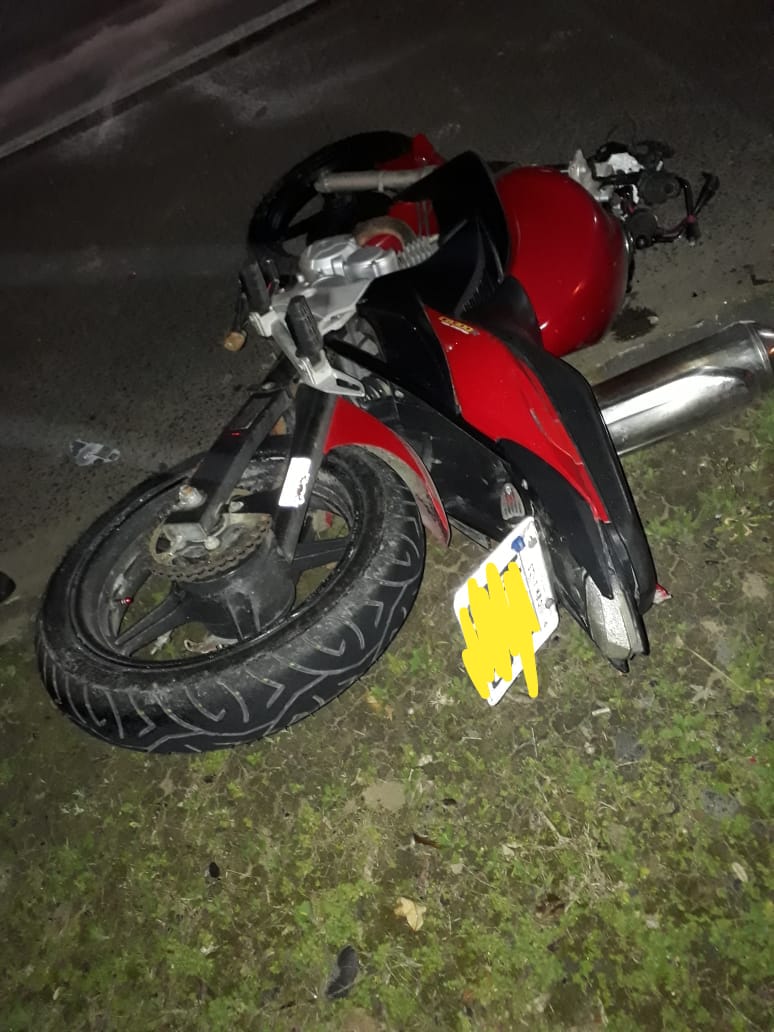 Motociclista morre em acidente na SC-350 em Rio do Sul