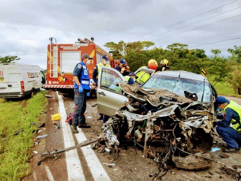 Grave acidente mata uma pessoa em rodovia catarinense