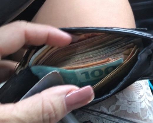 Moradora de Ibirama encontra carteira com dinheiro e devolve ao dono