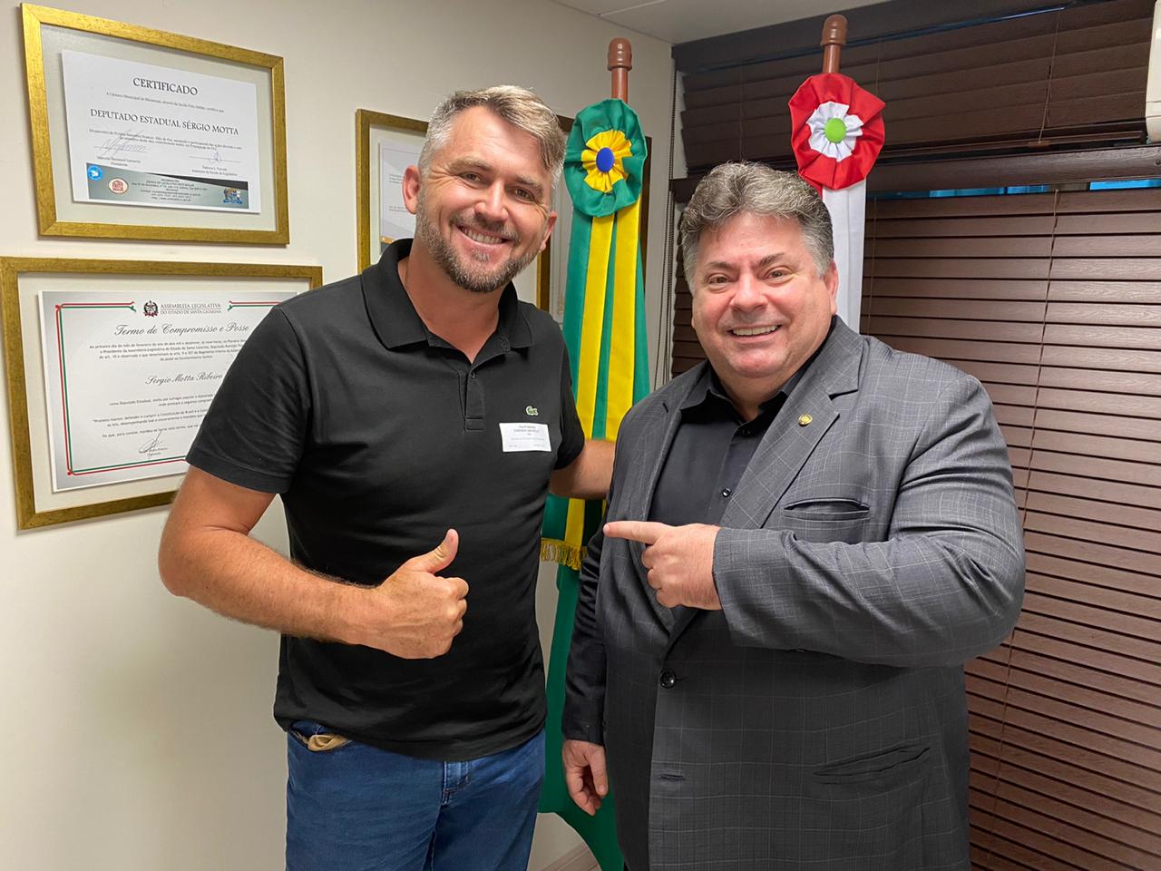 VÍDEO: Vice-prefeito eleito de Taió busca recursos em Florianópolis