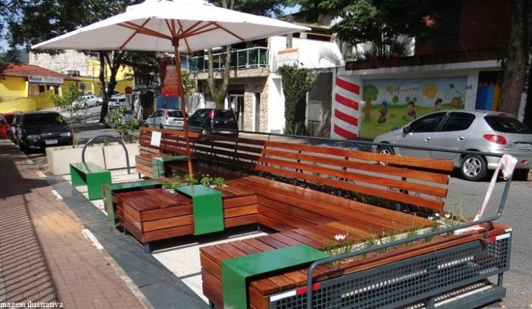 Câmara aprova permissão de instalação de parklets em Taió