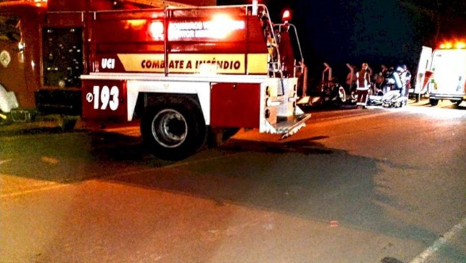 Ciclista fica ferido após acidente na SC-340, em Vitor Meireles