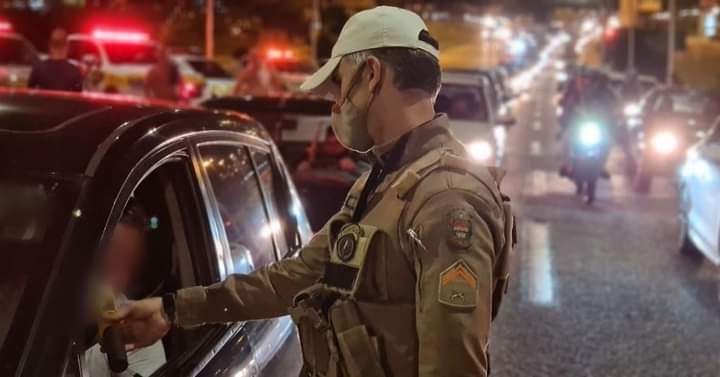 Operação Lei Seca: Polícia Militar Rodoviária divulga os resultados do fim de semana