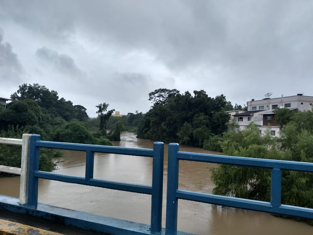 Defesa Civil segue monitorando o nível do rio em Taió