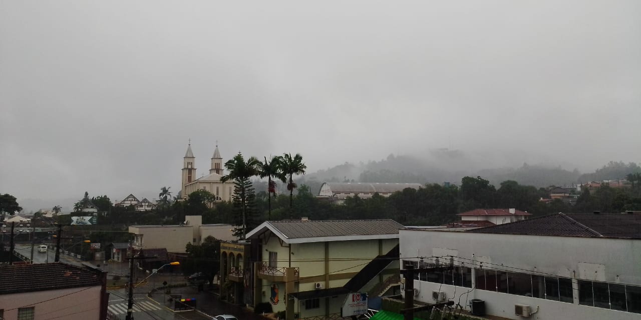 Saiba o quanto choveu em Taió, nas últimas 24h