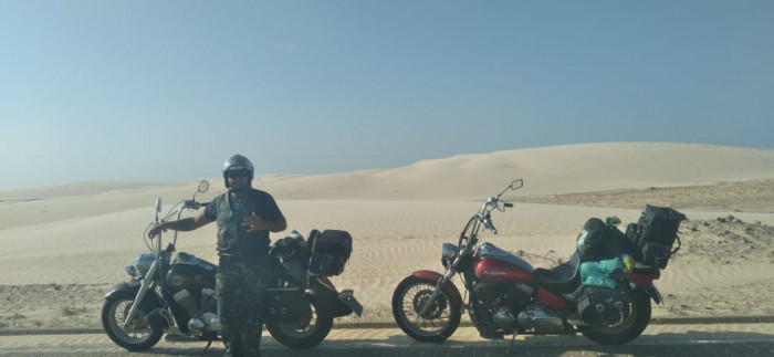 Motociclistas de Mirim Doce atravessam o Brasil, em apenas 15 dias