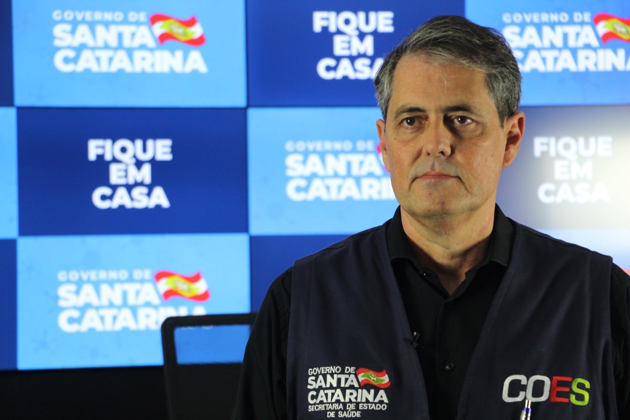 Santa Catarina entra em colapso por Covid-19, diz secretário de Saúde