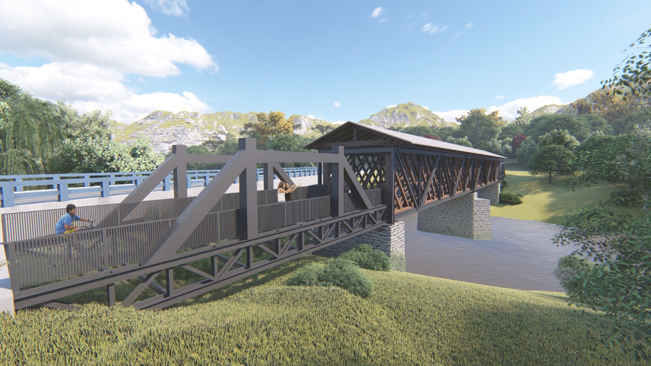 Projeto para a revitalização da Ponte Roberto Machado de Taió é apresentado