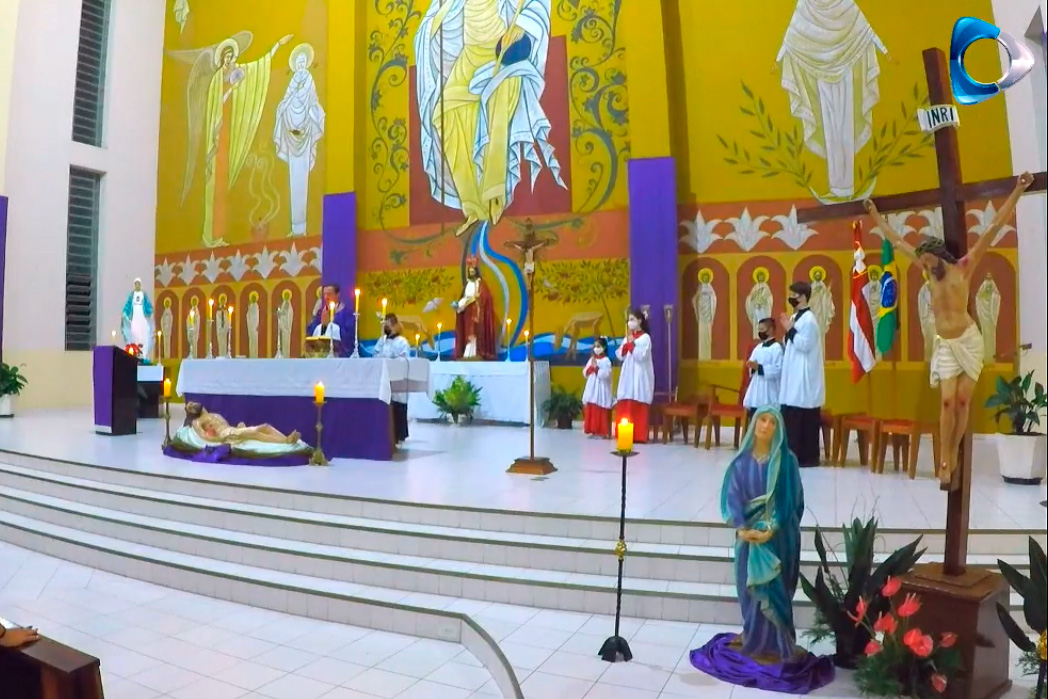 Sem público, Santa Missa será transmitida pela Rede Web TV em Taió