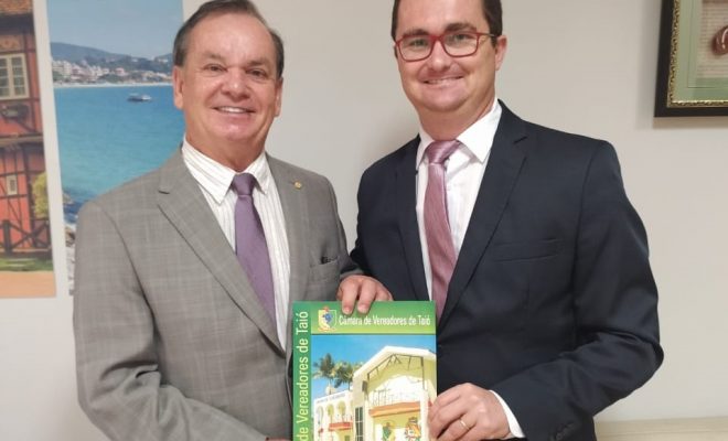 MDB de Taió assegura R$ 1,4 milhão em emendas parlamentares