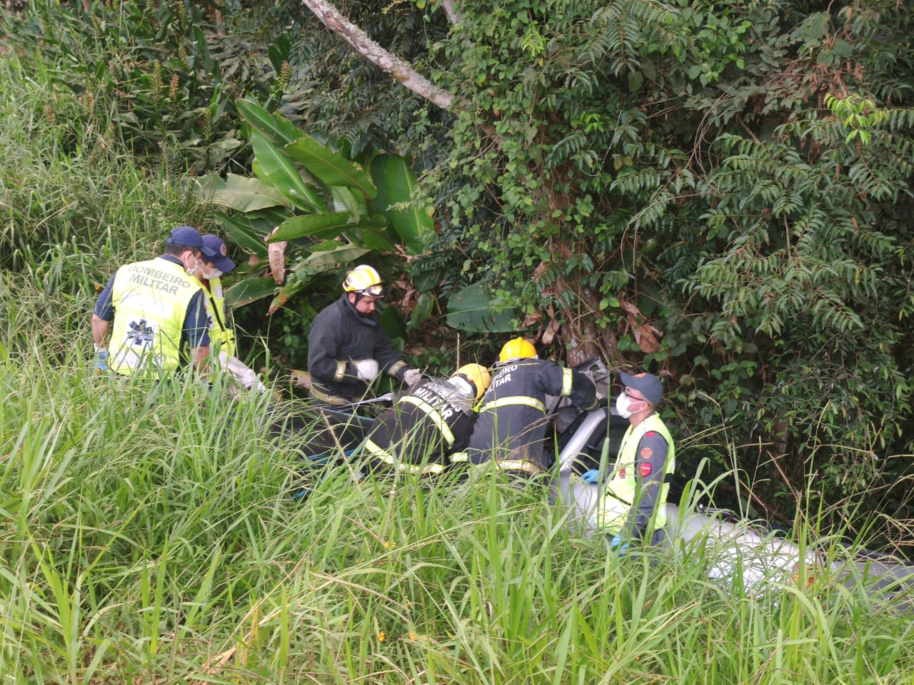 Grave acidente na SC-350, em Taió