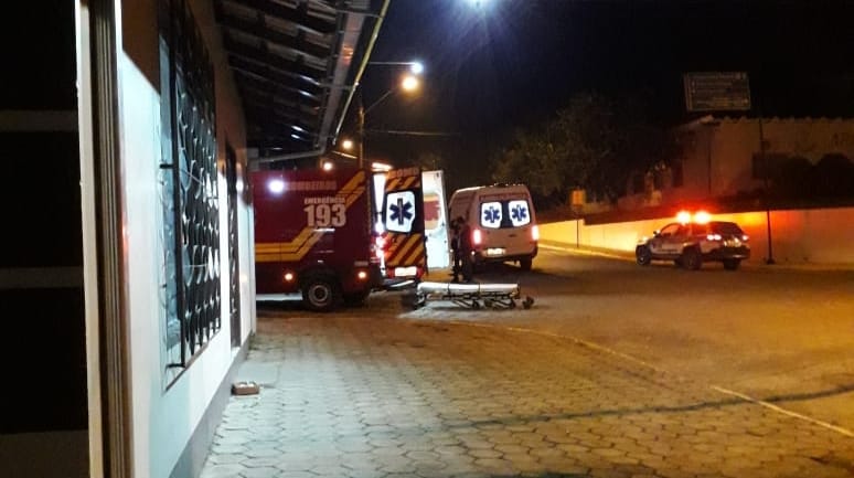 Acidente deixa motociclista ferido em Salete