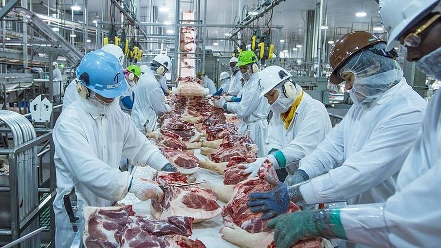 Exportação de carne cresce em SC