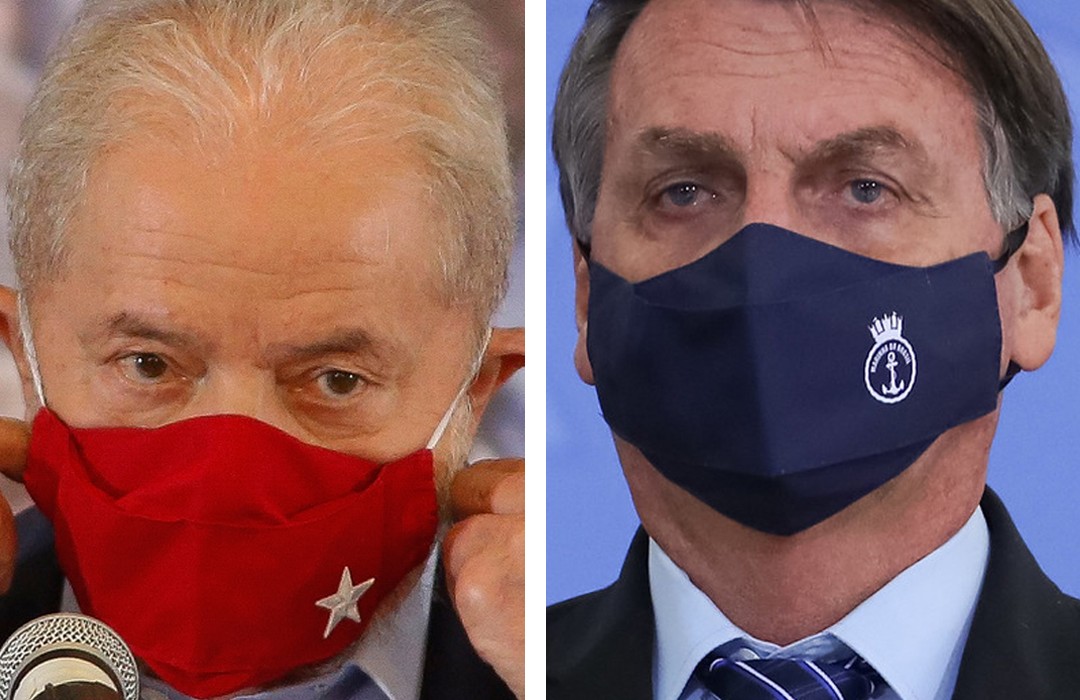 Eleições 2022: Pesquisa aponta Lula e Bolsonaro tecnicamente empatados