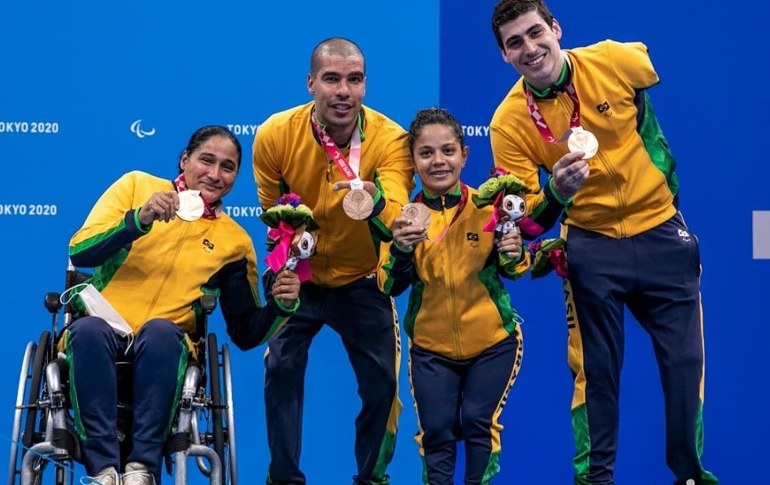Catarinense conquista medalha de bronze na Paralimpíada de Tóquio
