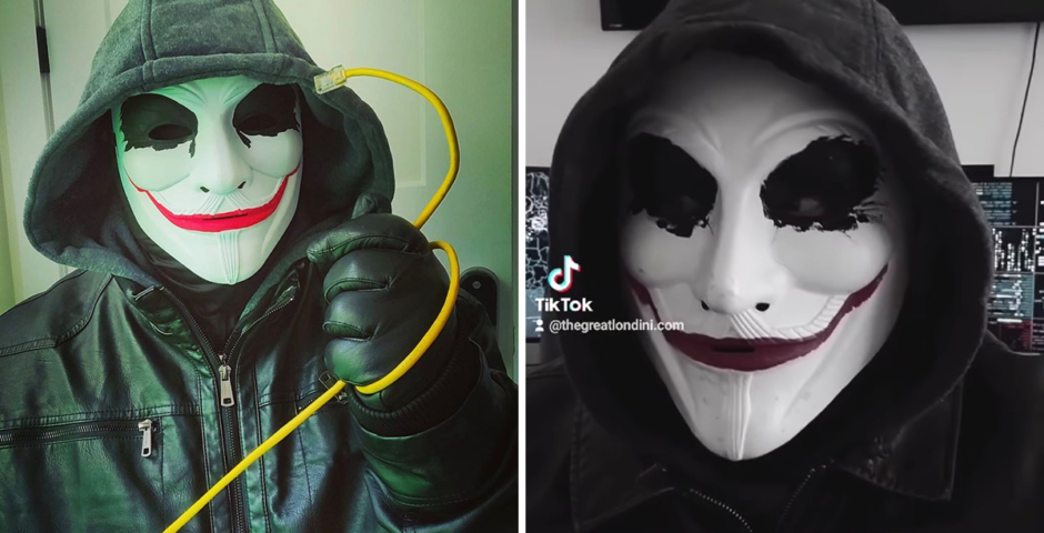 Você viu? Novo justiceiro mascarado do TikTok está combatendo malfeitores na rede social