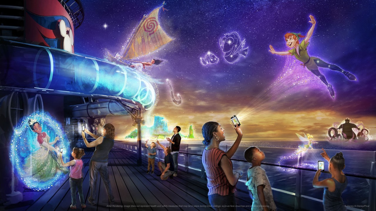 MUNDO: Novo navio da Disney terá experiência interativa e imersiva inédita