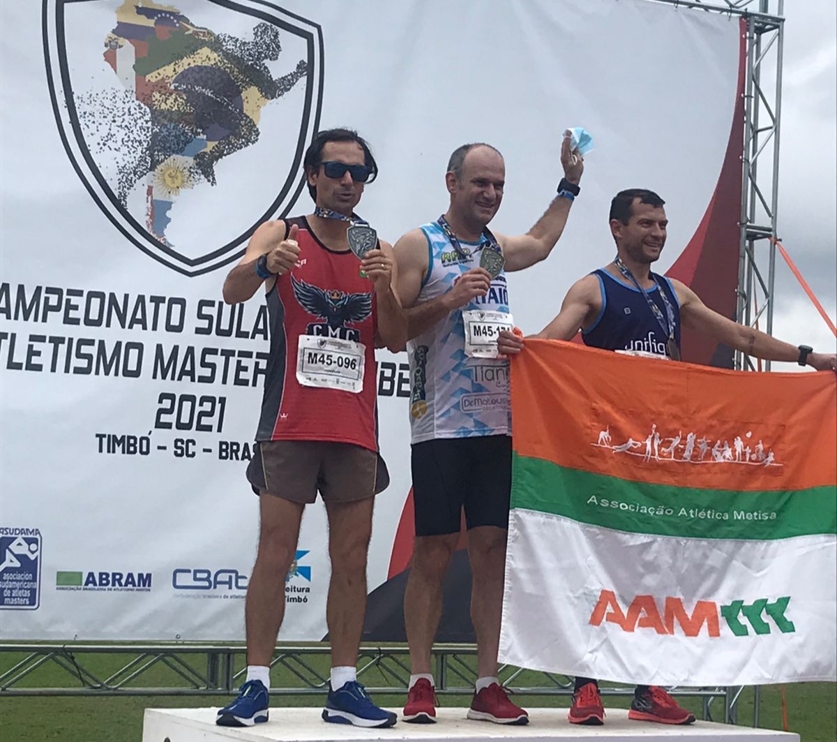 Taioense conquista medalha de ouro no Campeonato Sulamericano de Atletismo Master de Clubes