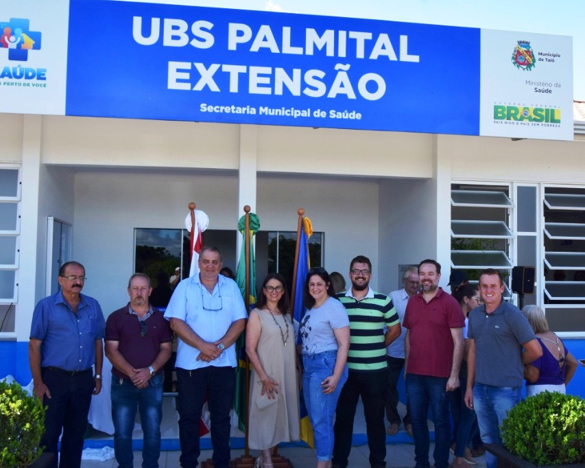 Nova Unidade Básica de Saúde Guilherme Althoff Junior foi inaugurada na localidade do Palmital em Taió