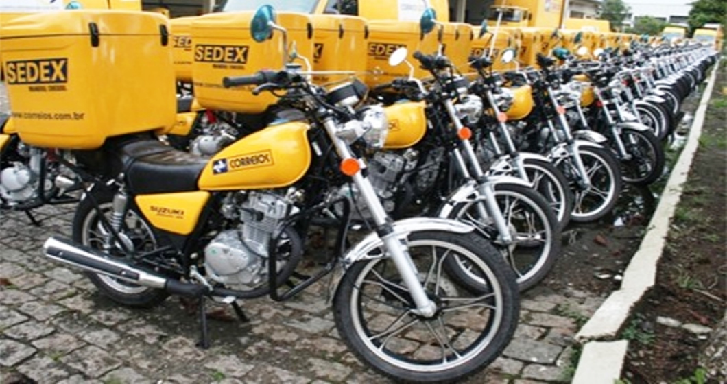 Correios vão leiloar 368 motocicletas em Santa Catarina