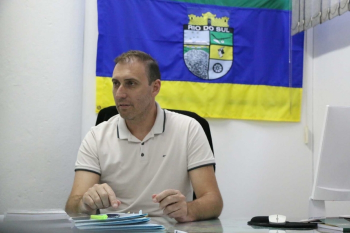 Marcos Zanis assume como prefeito em exercício de Rio do Sul