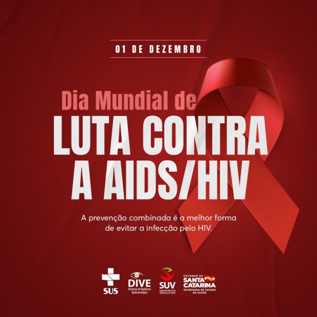 Dezembro vermelho: alerta para a prevenção ao vírus HIV/AIDS