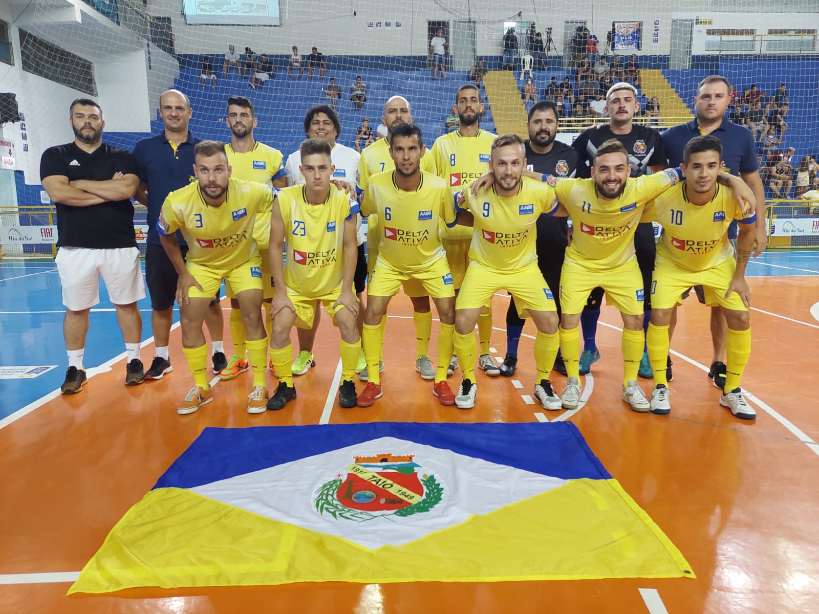 Torcida do Taió Futsal deve comparecer em peso para decisão contra o Moitas no Torneio de Verão