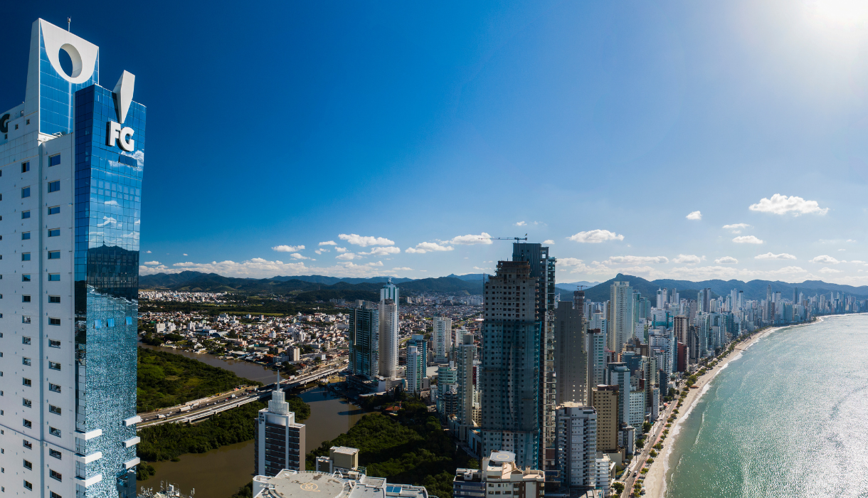Cidade catarinense tem segundo metro quadrado de imóveis mais valorizado do país